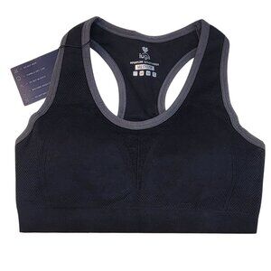 Iuga Sports Bra Black Racerback Padded Womens Medium New with Tag